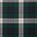 Reiver Light Weight Tartan Fabric - Black Watch Dress Modern